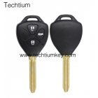 No logo Toyota Corolla,Prado,Crown 3 button Remote key blank