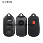 Toyota 3+1 button remote key shell