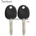 Hyundai transponder key  with ID46 (Left blade NO LOGO)