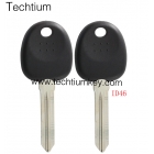 Hyundai transponder key with ID46 (Left blade NO LOGO)