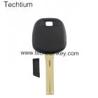 NO logo with TOY48  Short blade Lexus transponder key shell