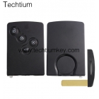 NO LOGO Renault Koleos 4 buttons smart key case