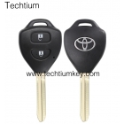 Toyota 2 button remote key shell