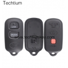 Toyota 2+1 button remote key shell