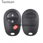 Toyota 2+1 button remote key shell