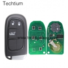 433Mhz 4A chip (FCC:GQ4-54T) for Dodge,Ram 2013-2017,Jeep 2014-20183 button Chrysler keyless key