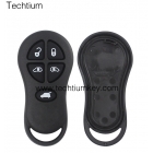Chrysler 5 button key shell
