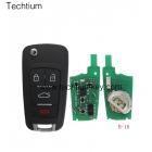 B18 KD remote key Chevrloet  style B18 4 button remote key