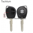 Suzuki 2 button key shell with CE words