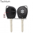 Suzuki 2 button key shell with CE words