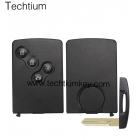 NO LOGO Renault Koleos 4 buttons smart key case