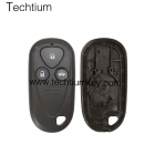 Honda 3 button key shell