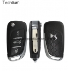 Citroen DS 3 button remote key with 206 blade