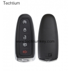 Ford 5 botones Smart Remote Key Shell sin cuchilla