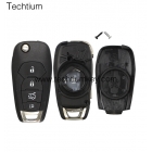 Opel 4 button flip key shell