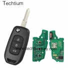 433Mhz 7961M 4A chip Renault 3 button remote key