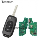 433Mhz 7961M 4A chip Renault 3 button remote key