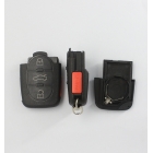 (2032 battery) Audi 3+1 buttons remote case