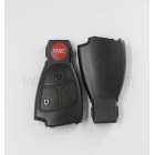 without logo 3+1 button benz smart remote key shell