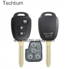 312Mhz FCC:GQ4-52T (No chip inside) Toyota 3 button remote key NO LOGO