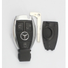 Mercedes Benz BGA NEC BE 3 button smart key with logo