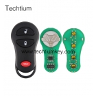 315Mhz GQ43VT17T Chrysler 3 button remote key