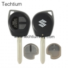 Suzuki 2 button key shell with key pad