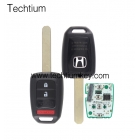 Honda 2+1 button remote key with 47&7961X chip 433Mhz（FCC:MLBHLIK6-1T)