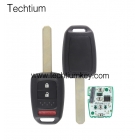 Honda 2+1 button remote key with 47&7961X chip 313.8Mhz（FCC:MLBHLIK6-1T)