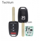 Honda 3+1 button remote key with 47&7961X chip 313.8Mhz（FCC:MLBHLIK6-1T)