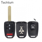 Original quality 2+1 button remote key shell