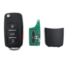 KD remote key B08 Universal 3+1 button remote key