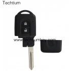 Nissan 2 button remote key shell