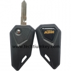 #7 blade with MT#2 logo Motorcycle key shell