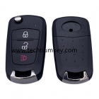 GWM 2+1 button Folding flip key shell with logo