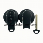 BMW MINI 4 button key shell NO LOGO NO MINI words
