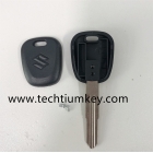 Transponder key shell for Suzuki with 3# blade