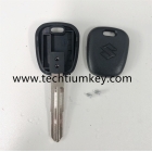 Transponder key shell for Suzuki with 4# blade