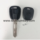 Transponder key shell for Suzuki with 4# blade