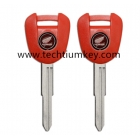Motorcycle key shell for Honda red colour