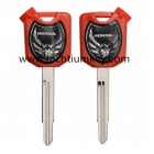 Motorcycle key shell for Honda red colour
