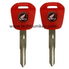 Motorcycle key shell for Honda red colour