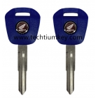 Motorcycle key shell for Honda blue colour