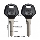Motorcycle Key Shell for Yamaha with black colour