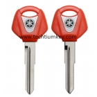 Motorcycle Key Shell for Yamaha with red colour
