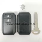 2 button smart key shell for Suzuki with logo