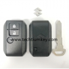 3 button smart key shell for Suzuki with logo