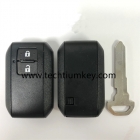 2 button smart key shell for Suzuki no logo