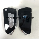 KD remote key NB34 3 button remote key with key shell