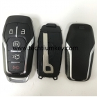 For Ford 4+1 button smart key shell with blade